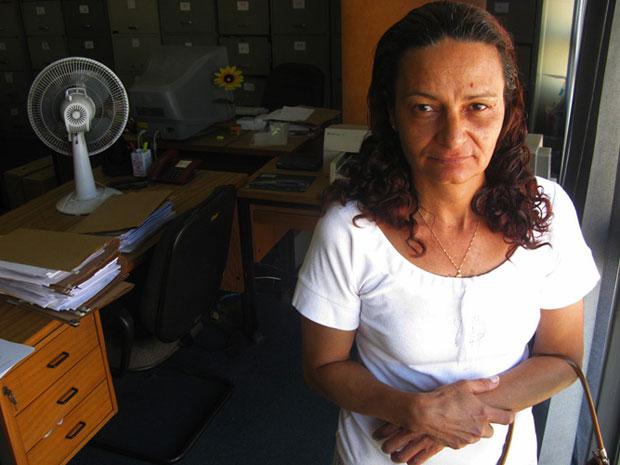 A cozinheira Marizete Galvina, de 49 anos, enfrenta problemas com o cheque especial