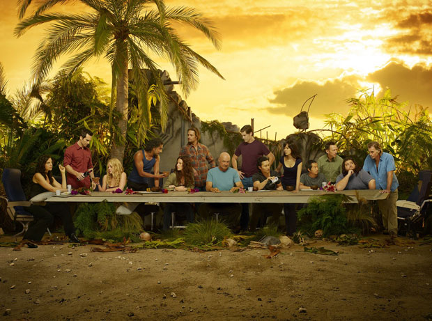 A última ceia de 'Lost': atores se reúnem para a imagem  promocional da sexta e derradeira temporada