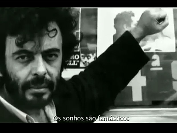 Glauber Rocha, em cena de 'Diário de Sintra', que relata os  últimos dias do cineasta