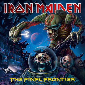 Capa de 'The final frontier', do Iron Maiden