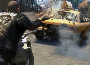 Cena de 'Gta IV', considerado um dos jogos mais violentos dos games.