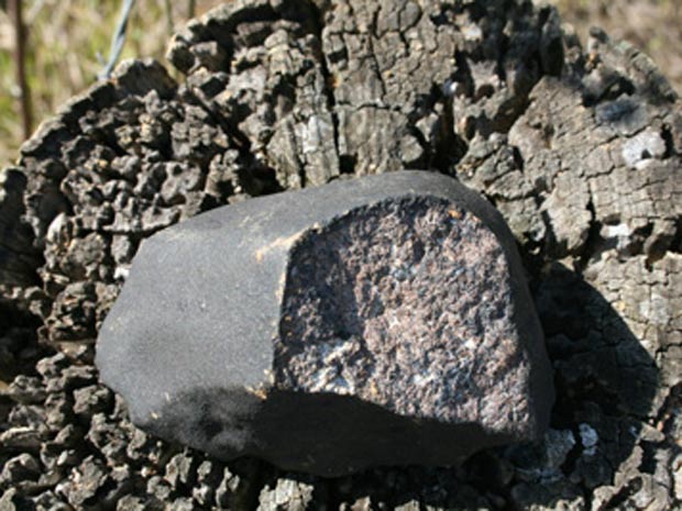 Meteorito encontrado em Varre-Sai, interior do Rio