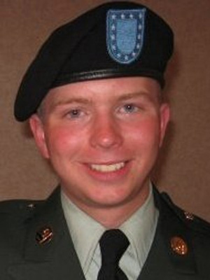 O soldado americano Bradley Manning em foto não datada. (Foto: AP)