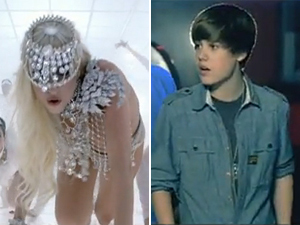 Justin Bieber e Lady Gaga