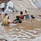Fortes chuvas matam seis pessoas no Paquistão (Arif Ali/AFP)