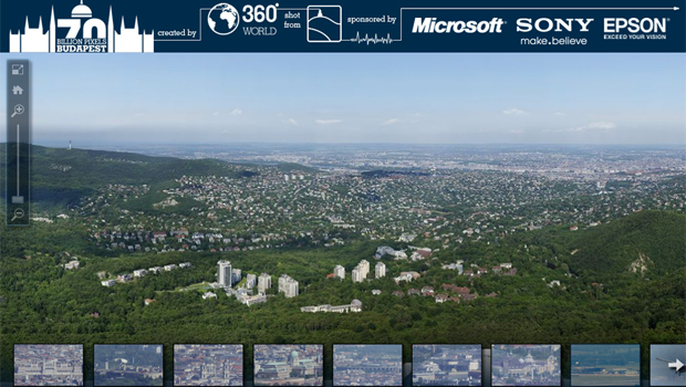  Em site, usuário pode conferir detalhes da cidade usando o zoom.