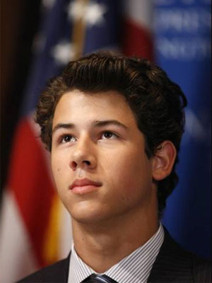 Nick Jonas é fã de Ronald Reagan (Foto: Reuters)