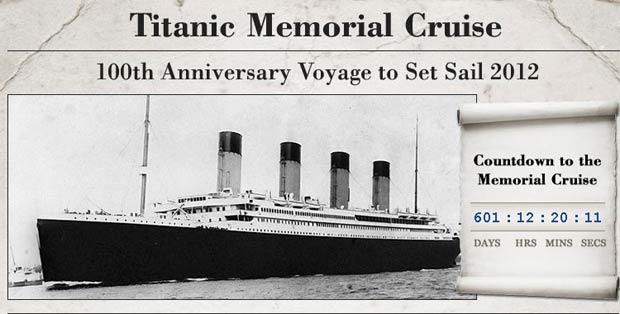 Cruzeiro lembrará 100 anos do naufrágio do Titanic.