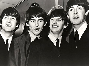 A banda britânica The Beatles