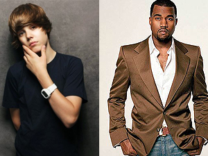 Justin Bieber e Kanye West trocaram elogios pelo Twitter