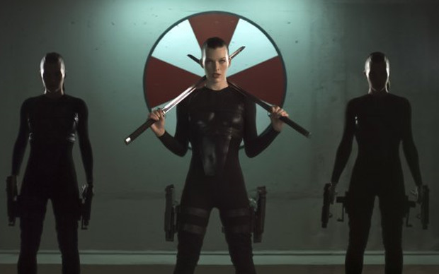 Imagem do filme 'Resident evil: recomeço'.