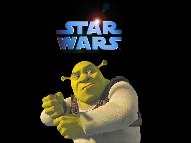 Imagem com o logo do filme Star Wars.