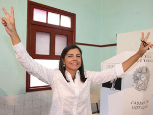 Roseana Sarney (PMDB), governadora eleita do Maranhão.