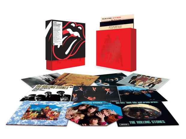 A caixa 'The Rolling Stones 1971-2005', que inclui os álbuns 'Sticky fingers', 'Exile on Main Street', 'Emotional rescue' e 'Voodoo lounge', entre outros