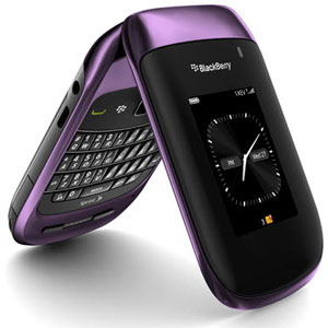 RIM lança BlackBerry com formato flip e duas telas