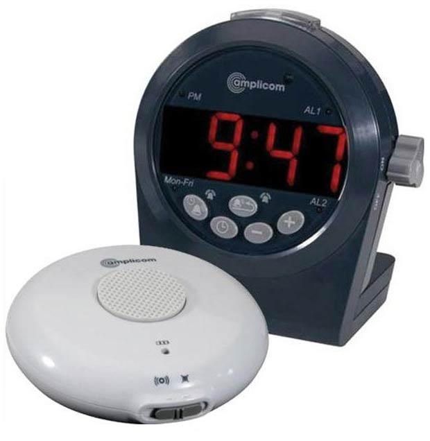 Despertador 'TCL Amplicom 200' atinge 90 decibéis.