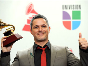O cantor Alejandro Sanz