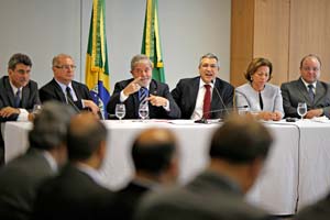 Reunião do conselho político com o presidente Lula nesta quarta-feira (17)