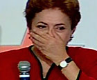 Dilma chora e pede 'clima de união' ao PT (TV Globo)
