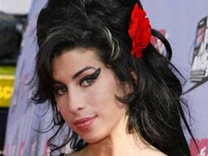 A cantora inglesa Amy Winehouse