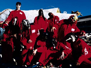 A banda americana Slipknot 