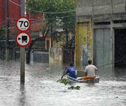 Avenida Aricanduva chuva