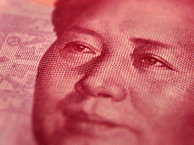 Rosto do líder chinês Mao tsé Tung ilustra nota de 100 yuans (equivalente a cerca de R$ 25