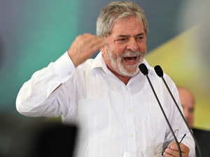 Presidente Lula discursa durante cerimônia de inaugurações simultâneas de obras