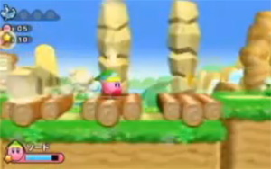 Kirby retorna em nova aventura para o Wii.
