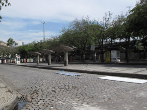 terminal rodoviário Praça XV - Rio (Foto: Carolina Lauriano / G1)