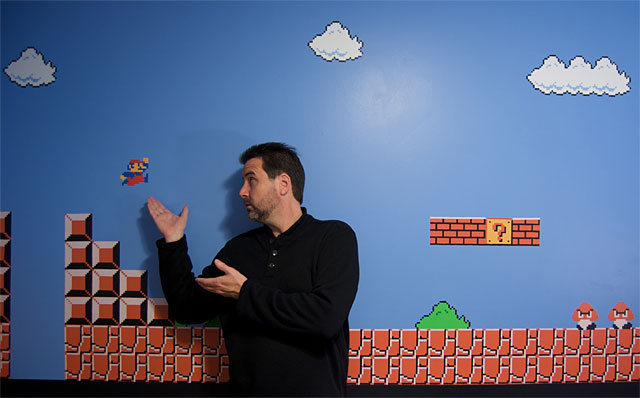 Casey Fleser pinta quarto em tema de Super Mario Bros (Foto: Divulgação/Creative Commons)