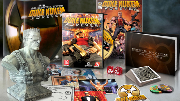 Edição especial do novo Duke Nukem. (Foto: Divulgação)