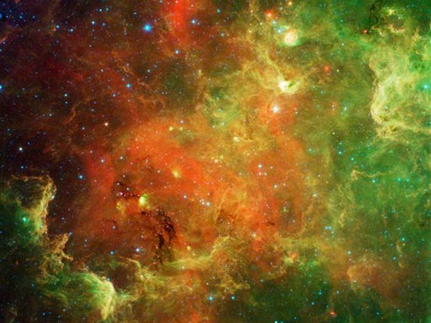 Nebulosa Norte-americana (Foto: Nasa / ASSOCIATED PRESSAP)