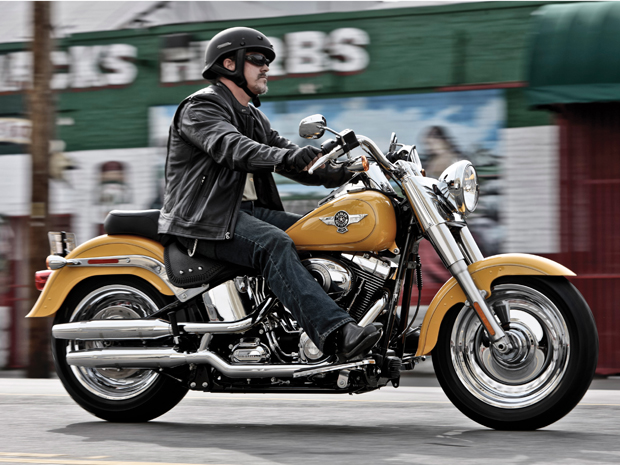 Harley-Davidson Fat Boy é um dos modelos de maior sucesso no país (Foto: Divulgação)