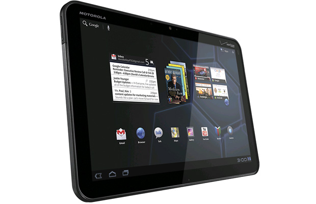 Tablet da Motorola tem tela sensível ao toque de 10,1 polegadas e roda o Android 3.0 (Foto: Divulgação)