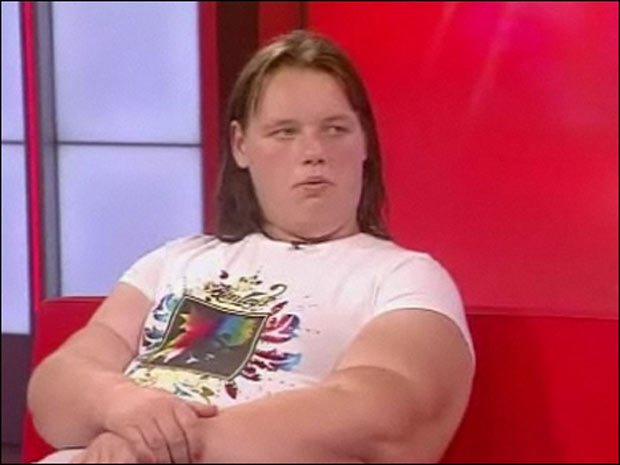 Georgia Davis deu uma entrevista para a BBC sobre sua luta para emagrecer (Foto: BBC)