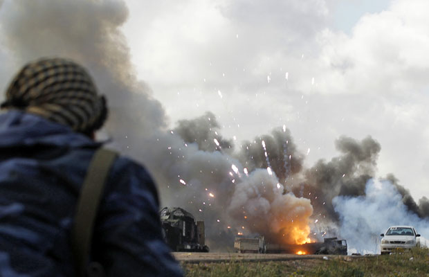 intervenção militar líbia (Foto: Goran Tomasevic/Reuters)