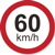 placa 60km/h (Foto: arte g1)
