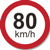 placa 80km/h (Foto: arte g1)