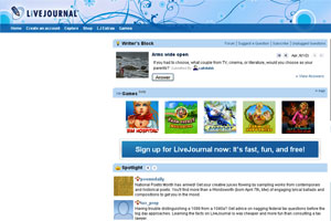 LiveJournal é muito popular na Rússia (Foto: Reprodução)