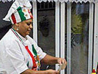 Léa Silva, cozinheira do Vidigal (Foto: G1)