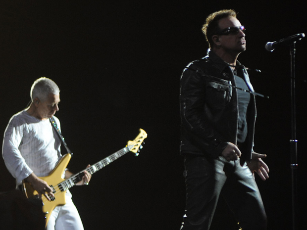 A banda U2 se apresenta no estádio do Morumbi neste sábado (9) (Foto: Flavio Moraes/G1)