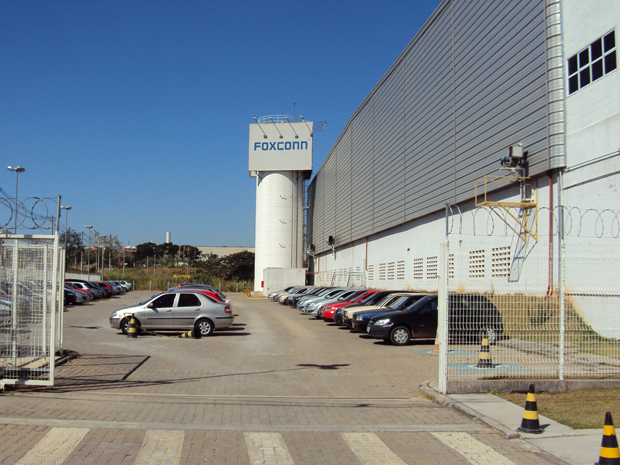 Fábrica da Foxconn em Jundiaí, no interior de São Paulo (Foto: Divulgação)