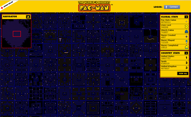 Maior labirinto de 'Pac-man' possui 952 fases (Foto: Reprodução)