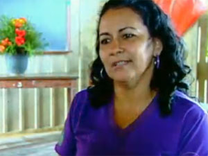 Ednalda Pimentel (Foto: TV Globo/Reprodução)