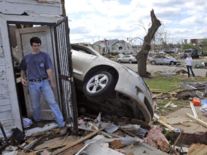 tornado alabama tuscaloosa eua (Foto: AP)