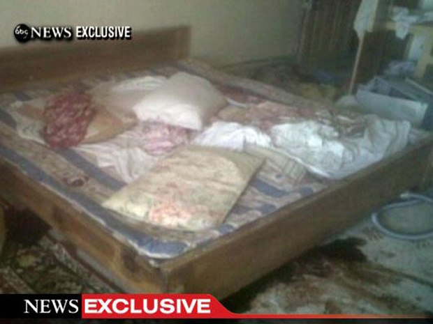 cama bin laden 1 (Foto: ABC News / Reuters)