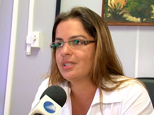 Servidora exonerada do cargo na Bahia (Foto: Reprodução/TVBA)