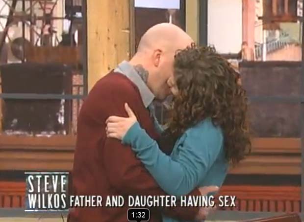 Segundo programa de TV, pai manteria relações sexuais com filha. (Foto: Reprodução)
