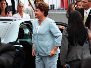 Dilma Rousseff acompanha beatificação de Irmã Dulce (Foto: Edgar Souza/G1)